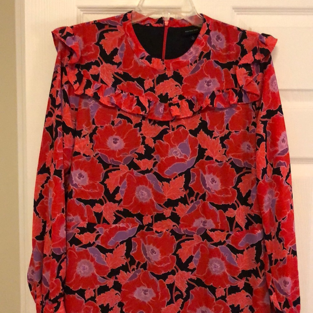 Floral long sleeve dress